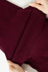 Stretch Corduroy High Waist Wide Leg Pants