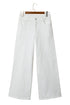 Stretch Denim Wide Leg Loose Fit Jeans