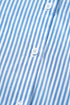 Stripe Bubble Short Sleeve Tiered Scallop Long Dress