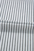 Stripe Criss Cross Side Slits Slim Fit Sleeveless Midi Dress