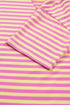 Stripe Drop Shoulder Boxy Terry Casual Short Set
