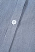 Stripe Frilled Sleeveless Collar Front Pocket Button Up Mini Dress