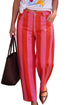 Stripe Pattern Denim Preppy Inspired Capsule Wardrobe Jeans