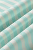 Stripe Ribbed Trim Half Sleeve Top Mini Skort 2Pcs Outfit Dress Set