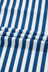 Stripe Short Sleeve V Neck Plus Size Loungewear Set