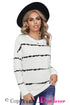 Striped Abstract Long Sleeve Casual Sweatshirt