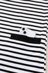 Striped Buttoned Front Collared Long Sleeve Pocket Mini Dress