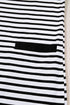Striped Buttoned Front Collared Long Sleeve Pocket Mini Dress