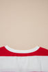 Striped Color Block Southern Charm Relaxed Tunic Tee