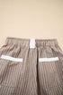 Striped Drawstring Cargo Jogger Utility Pants