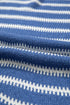 Striped Drop Shoulder Crewneck Pullover Knit Sweater