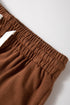 Striped Drop Shoulder Pullover And Jogger Pant Set