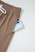 Striped Drop Shoulder Pullover And Jogger Pant Set