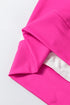 Striped Drop Shoulder Relaxed Fit Knit Top