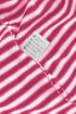 Striped Drop Shoulder Ribbed Trim Pullover Sweater