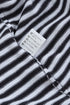Striped Drop Shoulder Ribbed Trim Pullover Sweater
