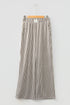 Striped Elastic High Waist Pocketed Wide Leg Pants