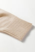 Striped Half Zip Collared Knit Pullover Sweater