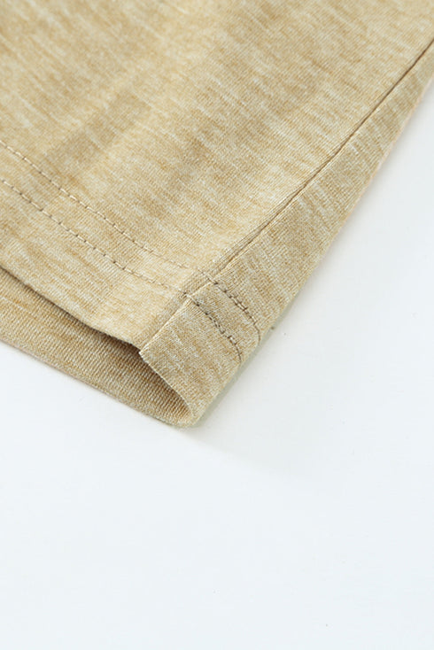 Striped Leopard Patchwork Long Sleeve Mini Dress