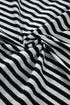 Striped Long Sleeve Button Collared Knit Pullover