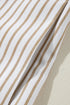 Striped Long Sleeve Button Down Shirt Mini Dress