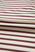 Striped Long Sleeve Button Front Relaxed Fit Henley Top