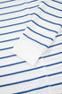 Striped Long Sleeve Drawstring Wide Leg Pant Set