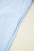 Striped Notched V Neck Puff Sleeve Tailored Trim Mini Dress