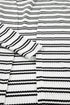 Striped Open Front Long Sleeve Duster Cardigan