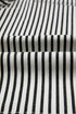 Striped Patch Pocket High Waist Wide Leg Jeans