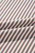 Striped Patchwork Mixed Print Bracelet Sleeve T Shirt