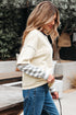 Striped Patchwork Two In One Long Sleeve Top