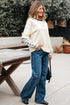 Striped Patchwork Two In One Long Sleeve Top
