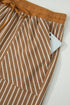 Striped Pattern Functional Pocket Detail Matching Loungewear