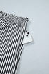 Striped Print Loose Fit Wide Leg Straight Bottoms