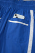Striped Smocked Waist Drawstring Cropped Active Pants