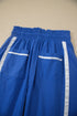Striped Smocked Waist Drawstring Cropped Active Pants