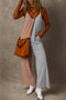 Striped Spaghetti Strap Backless Wide Leg Jumpsuit