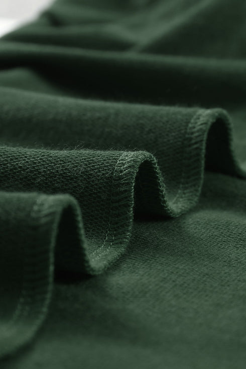 Striped Star Print Patchwork Long Sleeve Top