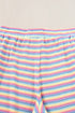 Striped Tassel Detail Tee And Wide Leg Pant Sets
