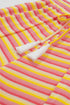 Striped Tassel Detail Tee And Wide Leg Pant Sets