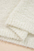 Striped Textured Knit Long Sleeve Hooded Sweater