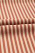 Striped Textured Patched Drop Shoulder Buttoned Sweatshirt