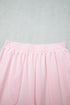 Striped Trim Mock Neck Pullover Drawstring Pants Outfit Pant Set