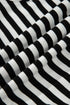 Striped U Neck Sleeveless Loose Fit Casual Mini Dress