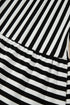 Striped U Neck Sleeveless Loose Fit Casual Mini Dress