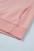 Structured Mock Neck Cap Sleeve Loose Top