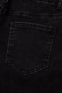 Studded Bead Detail Straight Leg Loose Jeans