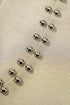 Studded Cap Sleeve Round Neck Soft Jersey Shirt
