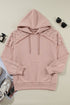 Studded Detail Raglan Sleeve Relaxed Pullover Hoodie